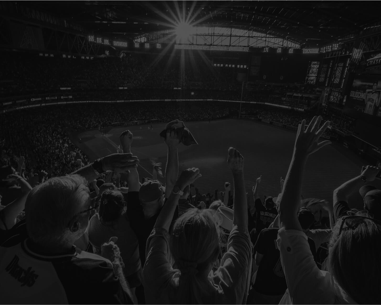 Crowd at a sports event